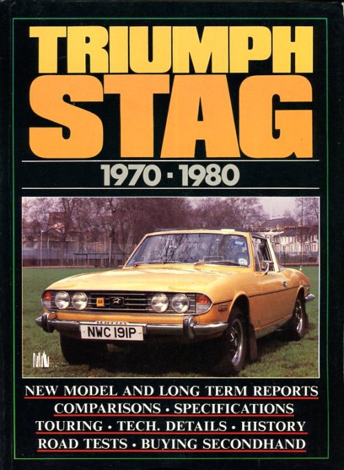 Triumph Stag 1970-1980 Brooklands Book | David Thomas Motoring Books