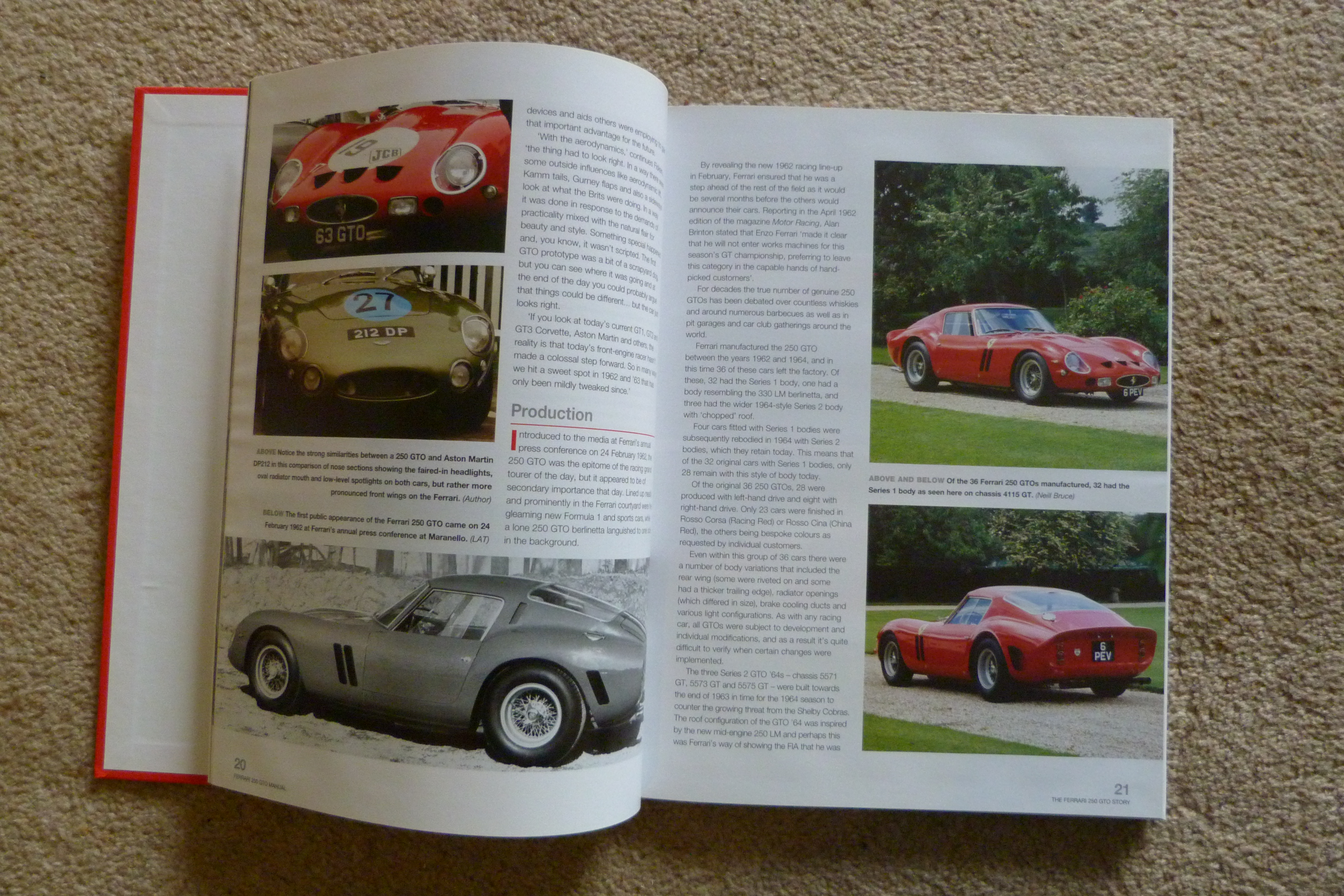 Ferrari 250 GTO 1962 onwards (all models) Haynes owners' workshop